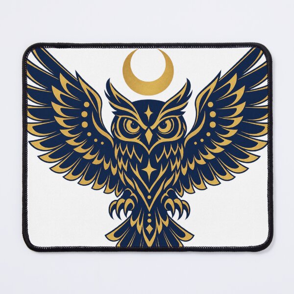 Item preview, Original Owl And Crescent Wing Emblem designed and sold by S06PMarketing.
