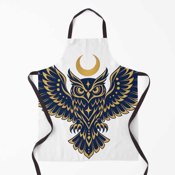 Aperçu de l'œuvre Original Owl And Crescent Wing Emblem créée et vendue par S06PMarketing.