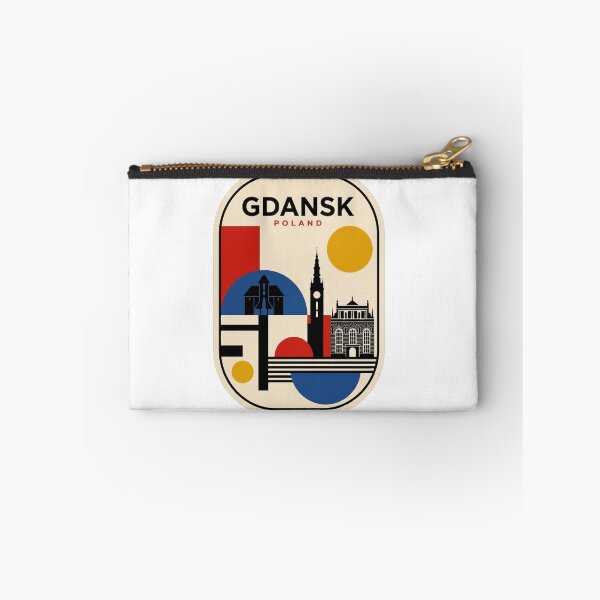 Item preview, Retro Gdansk Bauhaus Geometric Skyline designed and sold by k3rstman1.
