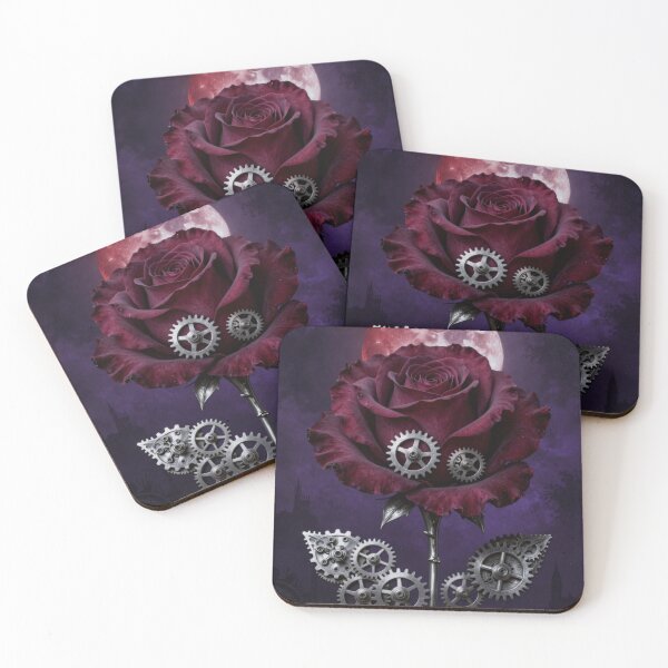 Item preview, The Clockwork Rose designed and sold by MoonRoseInk.