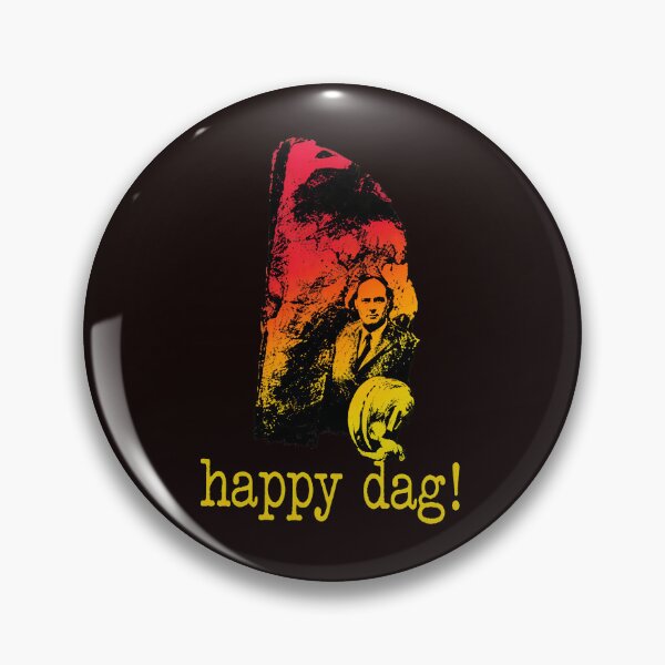 Item preview, Happy Day Retro Man Portrait Distressed Art designed and sold by FlipStrawSpot.