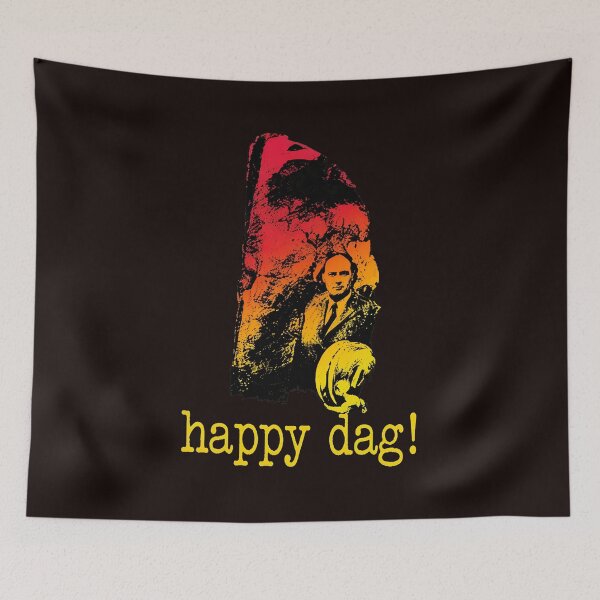 Item preview, Happy Day Retro Man Portrait Distressed Art designed and sold by FlipStrawSpot.