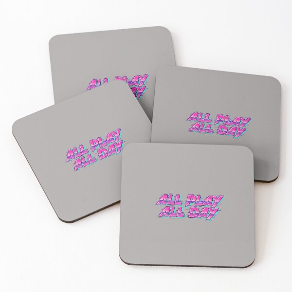 Item preview, ALL PLAY ALL DAY Bubbly Retro Text-72 designed and sold by MaximClaas.