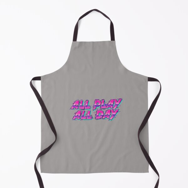 Item preview, ALL PLAY ALL DAY Bubbly Retro Text-72 designed and sold by MaximClaas.