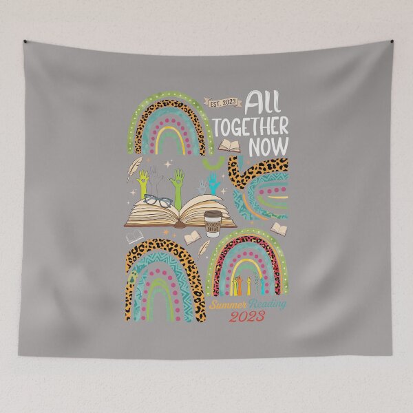 Item preview, All Together Now Summer Reading 2023 Boho Rainbow-78 designed and sold by MaximClaas.