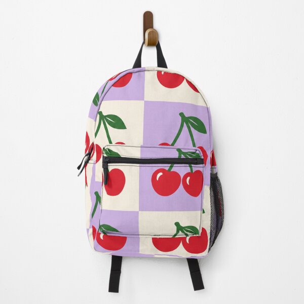 Item preview, Cherries And Checkerboard Repeating Pattern designed and sold by S06PMarketing.