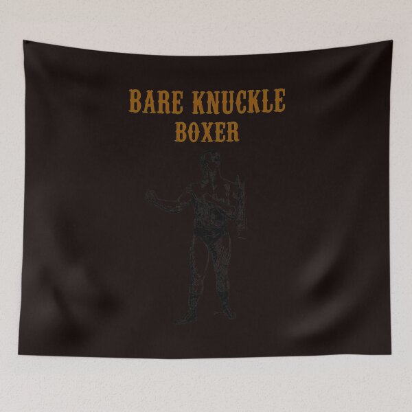 Item preview, Vintage Bare Knuckle Boxer Fighting Stance Illustration designed and sold by FlipStrawSpot.