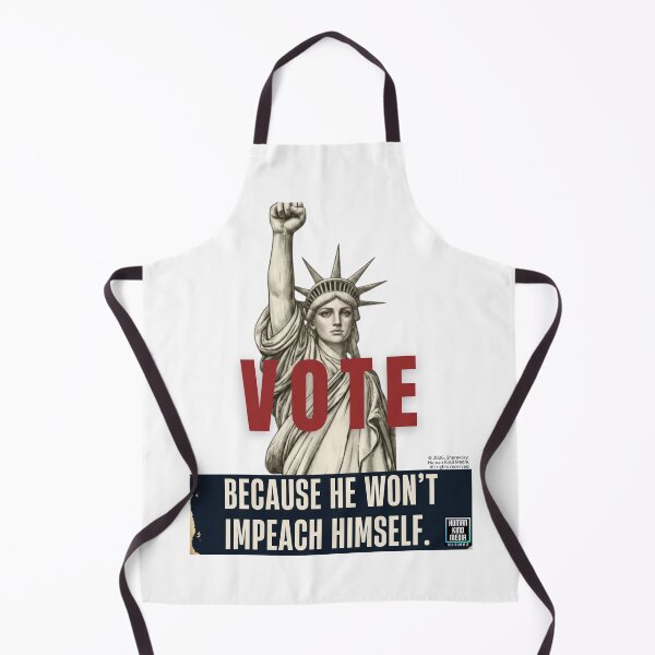 Item preview, VOTE - Because He Won't Impeach Himself designed and sold by HumanKindMedia.