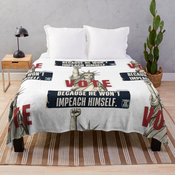 Item preview, VOTE - Because He Won't Impeach Himself designed and sold by HumanKindMedia.