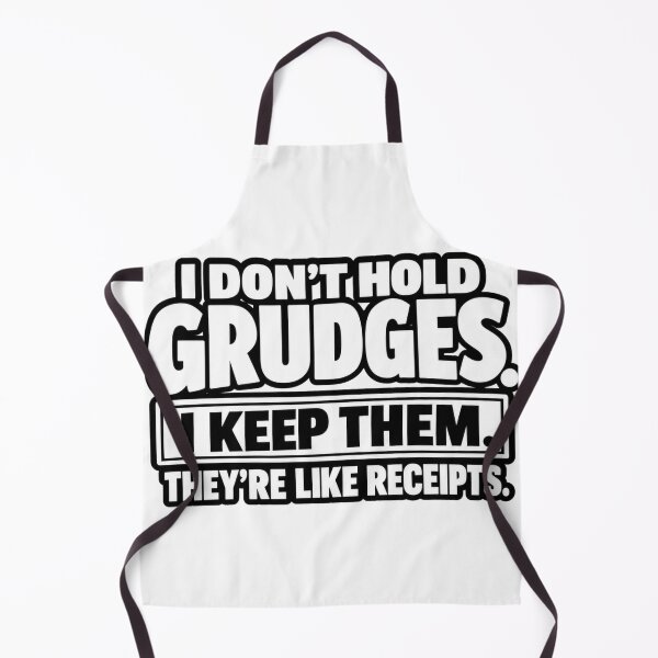 Item preview, I Dont Hold Grudges I Keep Them Funny Sarcastic Quote Design designed and sold by Kenzie & Co.