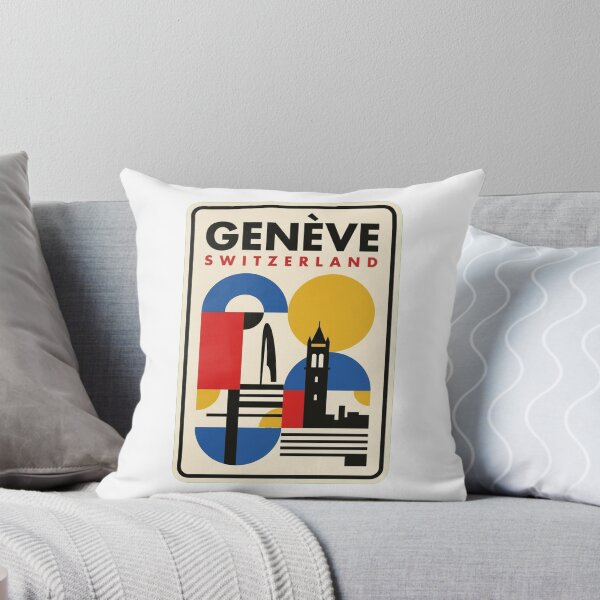 Item preview, Retro Geneva Bauhaus Geometric Skyline designed and sold by k3rstman1.