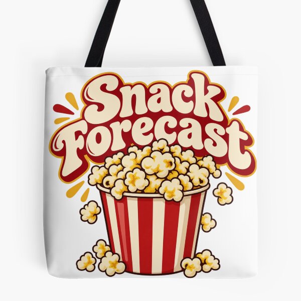 Item preview, Snack Forecast Funny Popcorn Slogan designed and sold by S06PMarketing.