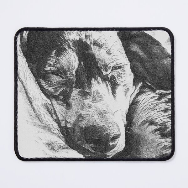 Item preview, Vintage Charcoal Dapple Dachshund Sketch Art designed and sold by Long Dog Digital Art .