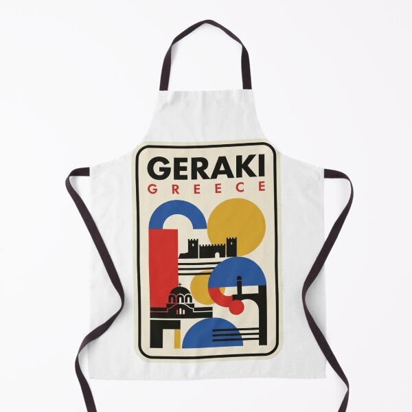 Item preview, Retro Geraki Bauhaus Geometric Skyline designed and sold by k3rstman1.