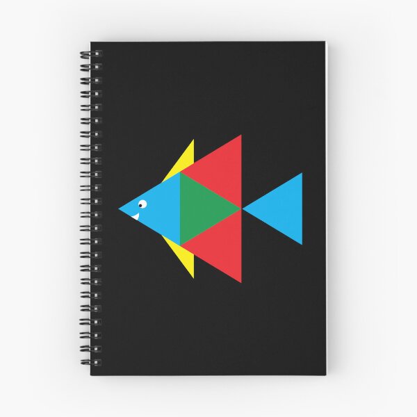 Item preview, Colorful Geometric Fish Shape Art designed and sold by GeometricaSt.