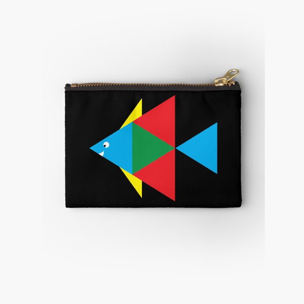 Item preview, Colorful Geometric Fish Shape Art designed and sold by GeometricaSt.