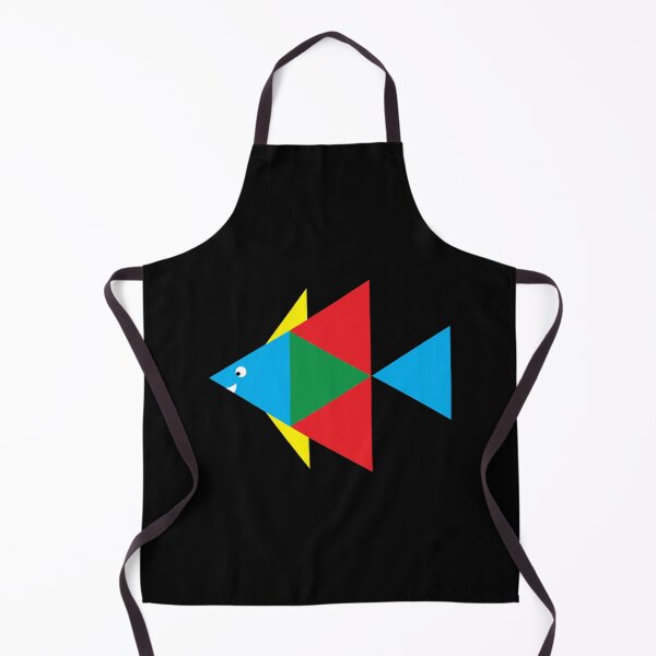 Item preview, Colorful Geometric Fish Shape Art designed and sold by GeometricaSt.