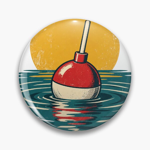 Item preview, Vintage Fishing Float Lake Graphic designed and sold by S06PMarketing.