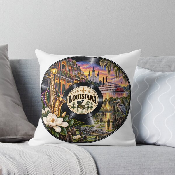 Item preview, Louisiana Vinyl Record designed and sold by Whimspired By Paxx.
