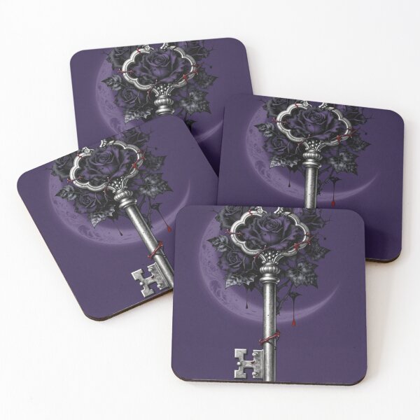 Item preview, The Thorned Key designed and sold by MoonRoseInk.
