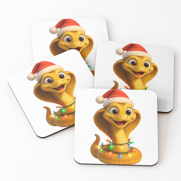 Item preview, Snouted Cobra Christmas Lights designed and sold by Sillytoe.
