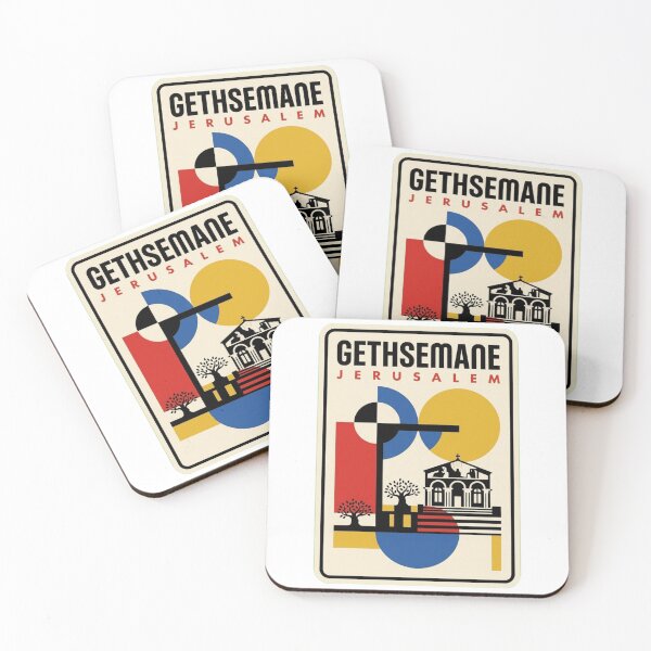 Item preview, Retro Gethsemane Bauhaus Geometric Skyline designed and sold by k3rstman1.