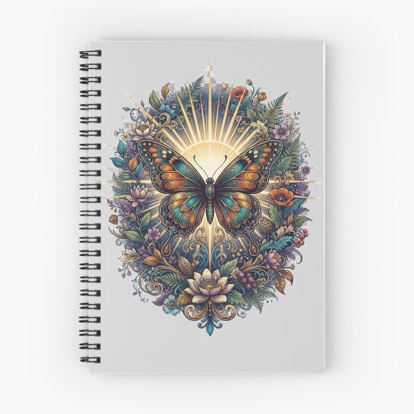Item preview, Radiant Butterfly Botanical Sun designed and sold by DrAsmaaMohamed.
