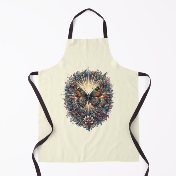 Item preview, Radiant Butterfly Botanical Sun designed and sold by DrAsmaaMohamed.