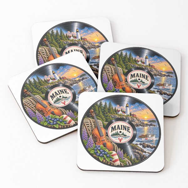 Item preview, Disco de vinilo de Maine designed and sold by Whimspired By Paxx.