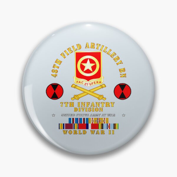 Item preview, 48Th Field Artillery Bn- 7Th Inf Div designed and sold by Gautervuong.
