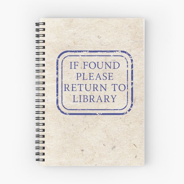 Item preview, Return to Library Stamp designed and sold by Mister Mipsy.
