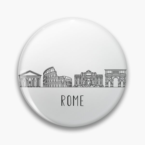 Item preview, Rome Skyline Minimalist Line Art designed and sold by MinimalLine.