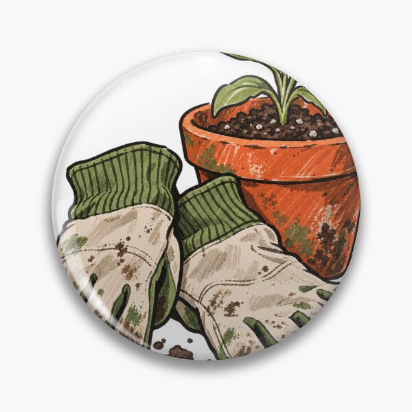 Item preview, Hand Drawn Gardening Gloves Sketch designed and sold by S06PMarketing.