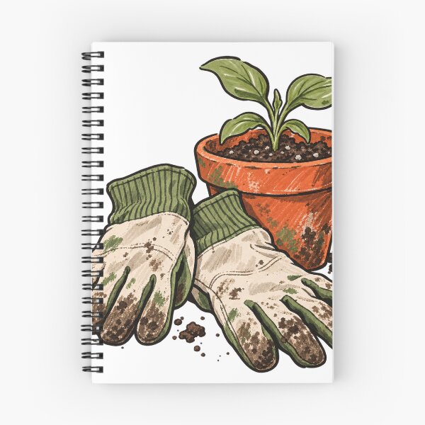Item preview, Hand Drawn Gardening Gloves Sketch designed and sold by S06PMarketing.