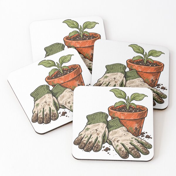 Item preview, Hand Drawn Gardening Gloves Sketch designed and sold by S06PMarketing.