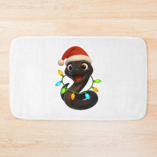 Item preview, Southern Black Racer Snake Christmas designed and sold by Sillytoe.