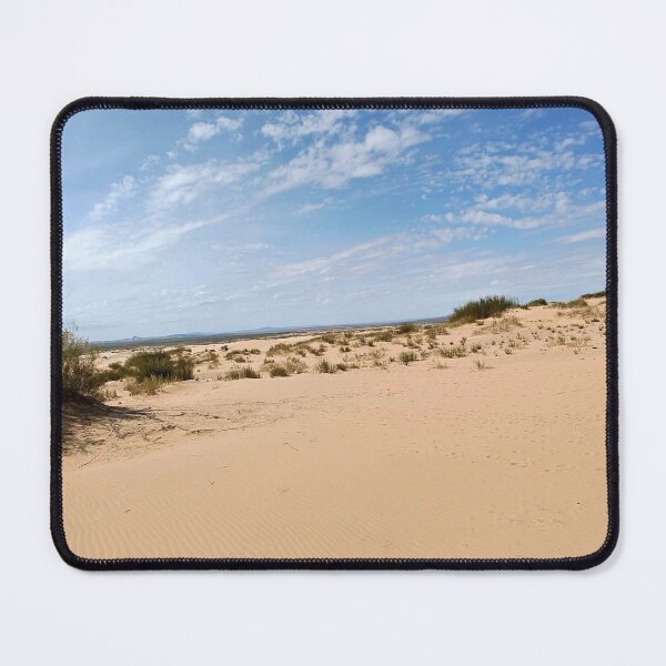 Item preview, Wind-Rippled Desert Dunes Beneath a Scattered Cloud Sky designed and sold by seunghus.