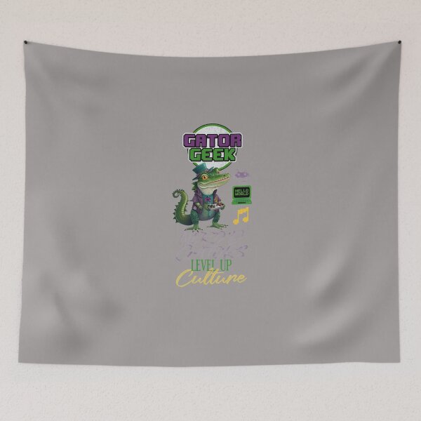 Item preview, Alligator Mardi Gras Laissez Les Bon Temps Roulen Retro-31 designed and sold by VanessReinecke.