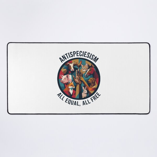 Item preview, Antispeciesism - Animal Rights - All Equal All Free designed and sold by Veroverostudio.