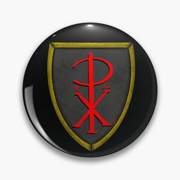 Item preview, Chi rho shield designed and sold by Chillateez.
