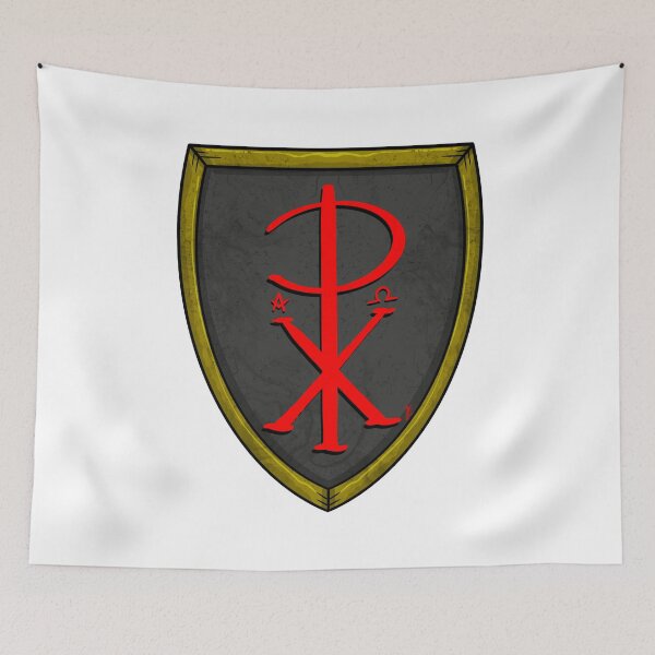 Item preview, Chi rho shield designed and sold by Chillateez.