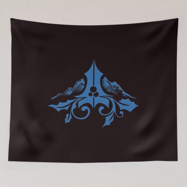 Item preview, Blue Mountain Emblem Artistic  designed and sold by ShophiaCrafts.