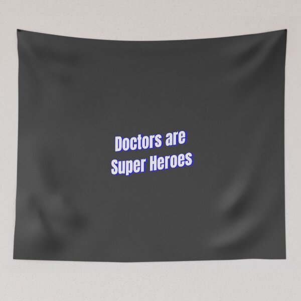 Item preview, doctors are super heroes designed and sold by Ifcitiesdesign.