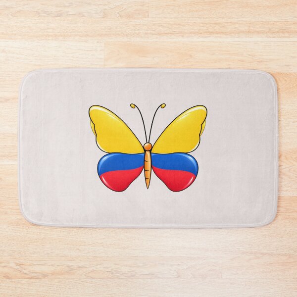 Item preview, Ecuador Flag Butterfly – Yellow Blue Red Ecuadorian Pride designed and sold by HO•Designs.