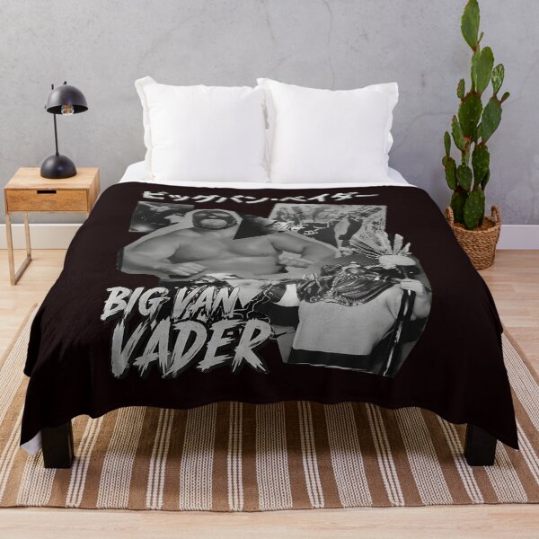 Artikelvorschau, Big Van Vader Retro Wrestling Collage Art entworfen und verkauft von ShophiaCrafts.