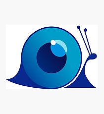 Blue Snail Photographic Print