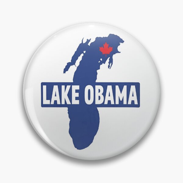 Item preview, Lake Obama Shirt, Funny Great Lakes designed and sold by gidel-sales.