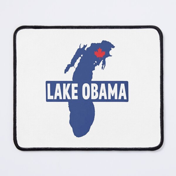 Item preview, Lake Obama Shirt, Funny Great Lakes designed and sold by gidel-sales.