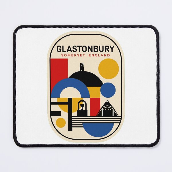 Artikelvorschau, Retro-Glastonbury-Bauhaus-Geometrische Skyline entworfen und verkauft von k3rstman1.