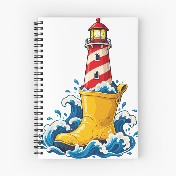 Item preview, Tiny Lighthouse Growing From A Boot designed and sold by S06PMarketing.